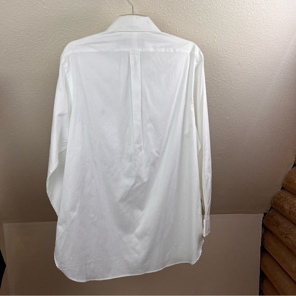 RALPH LAUREN NWOT Black Label -White Button-down shirt. Size 16 32/33”. Inch - Picture 7 of 10